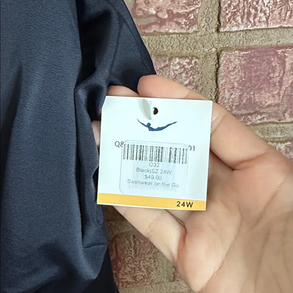 Jantzen Black One Piece Swimsuit - Image 2