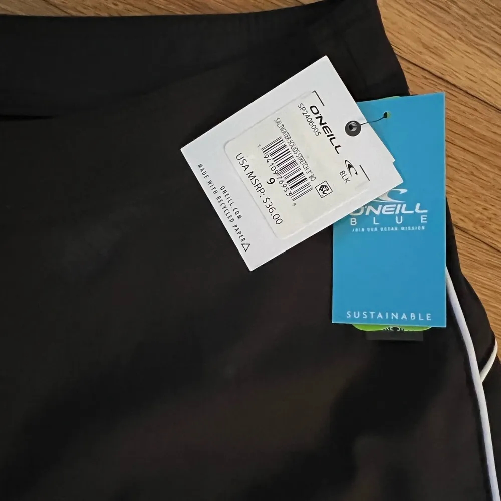 NWT O’NEILL WOMEN’S SALTWATER SOLIDS STRETCH 5" BOARDSHORTS SIZE 9 - Image 4