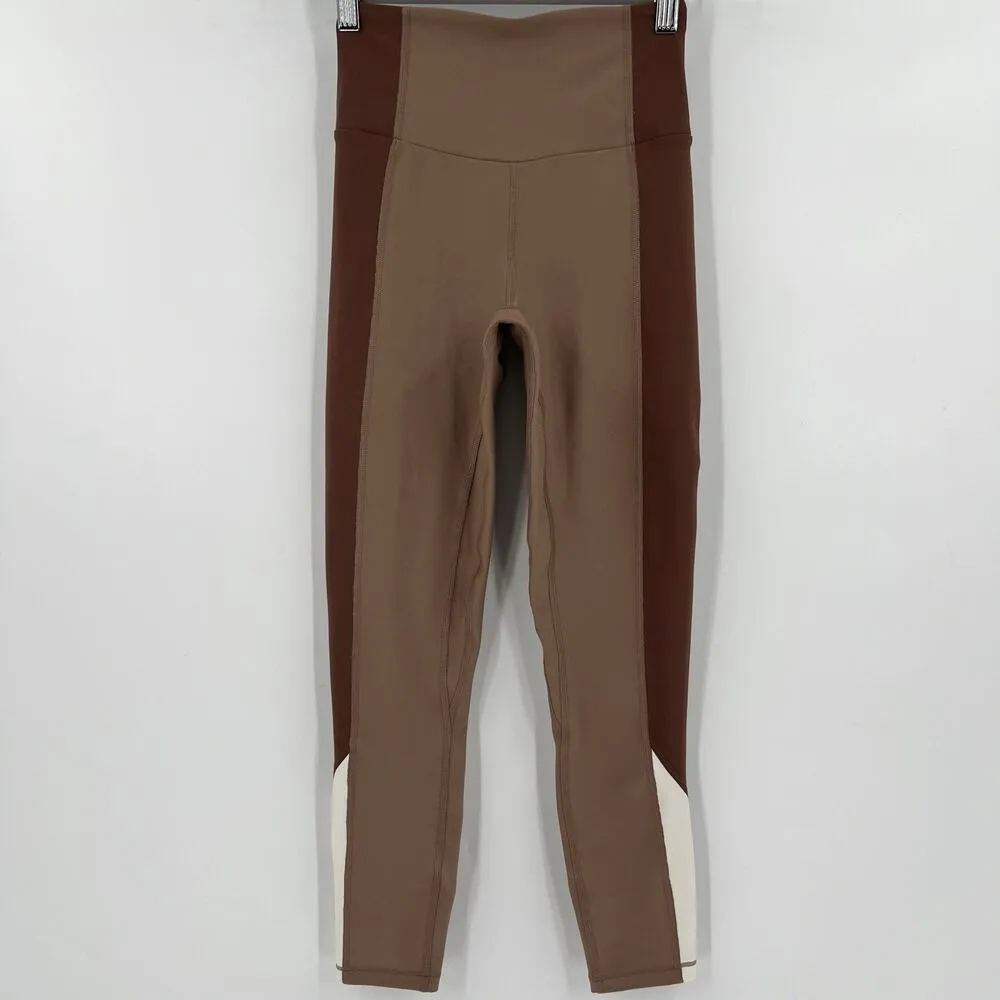 Abercrombie YPB Sculpt LUX Curve Love 7/8 Length Leggings Colorblock Size‎ XS - Image 3