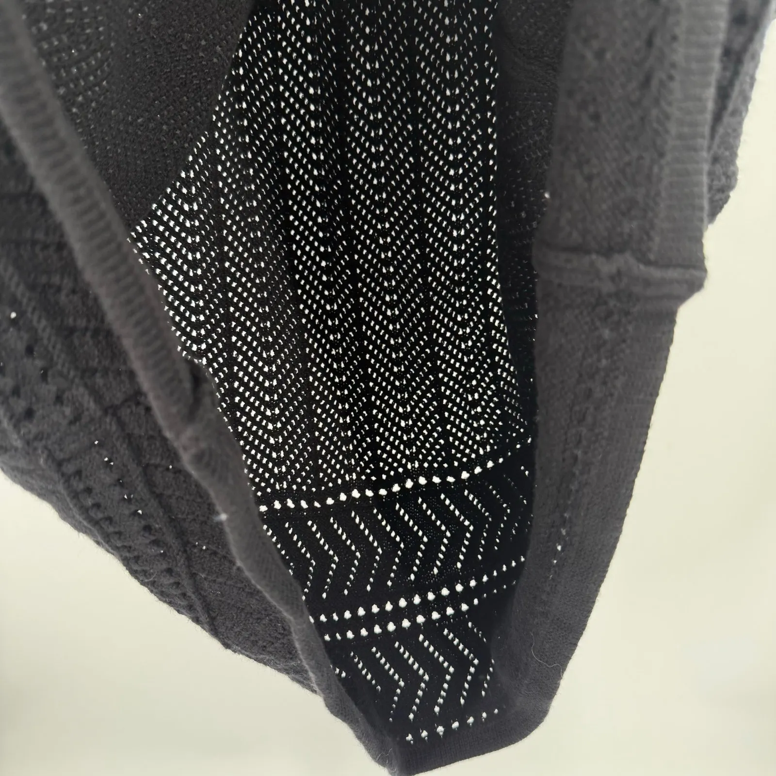 Z Supply Dress Women’s Size Medium Tarelle Crochet Maxi Dress NWT Black Knit - Image 14