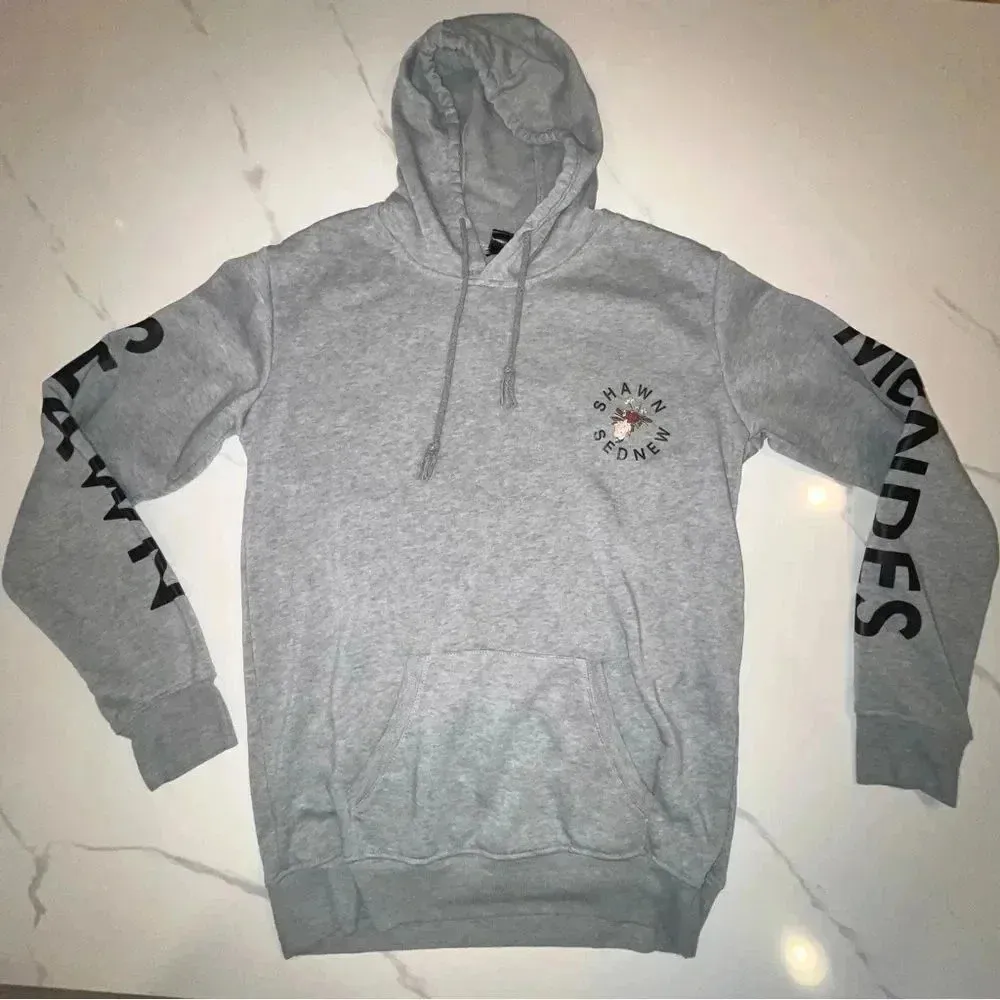 Shawn Mendes Grey Tour Hoodie Sz Medium - Image 2