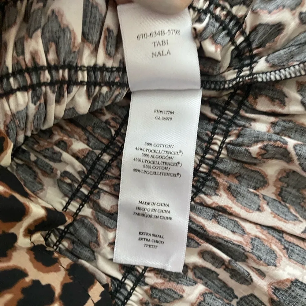 Rails Tabi Top Print Smocked Peplum Nala - Image 10