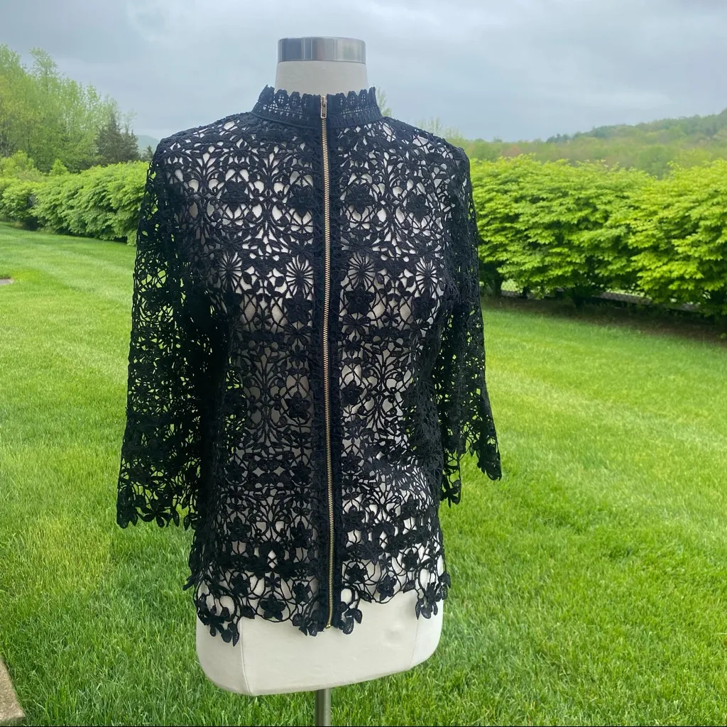 Bold Elements  Black Lace Blouse - Image 4