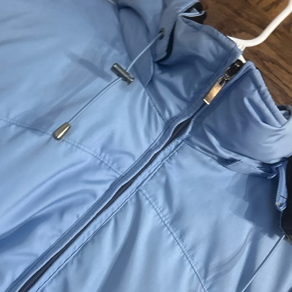 Blue Puffer Jacket Size L - Image 2