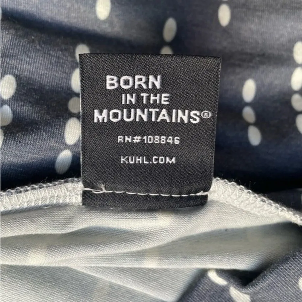 Kuhl Skirt Gray Printed Jersey Knit Kira Mini Skirt Womens Size Small Athleisure - Image 9