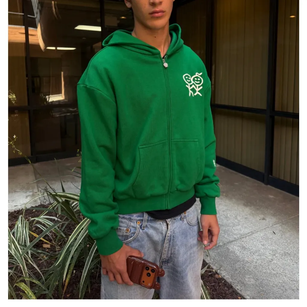 Urban Sophistication Blue Zip - Image 4