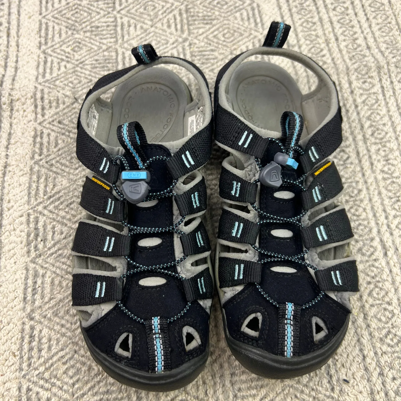 KEEN Clearwater CNX Sandals Black Radiance Waterproof Women’s Lightweight Hiking - Image 2