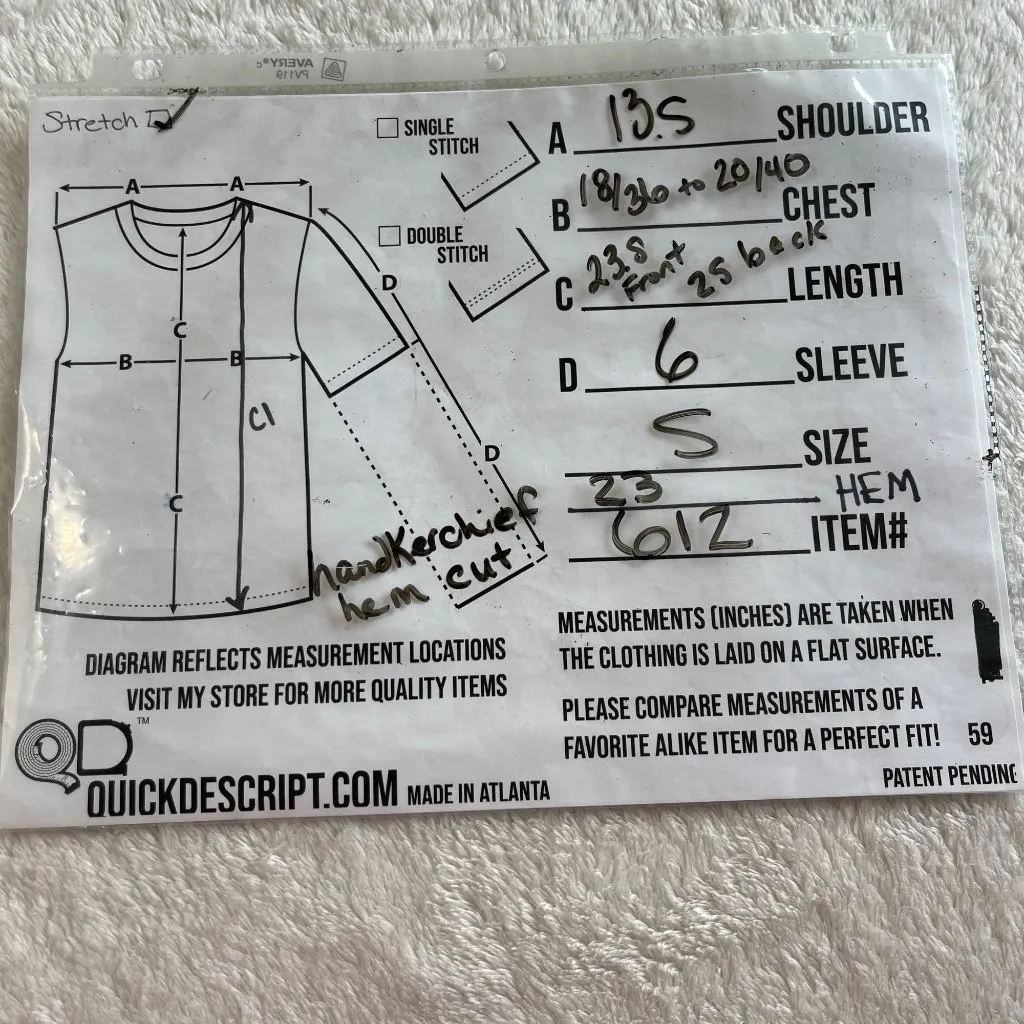 Simply Vera Vera‎ Wang Floral Top Blouse Womens S Purple Handkerchief Hem V Neck - Image 3