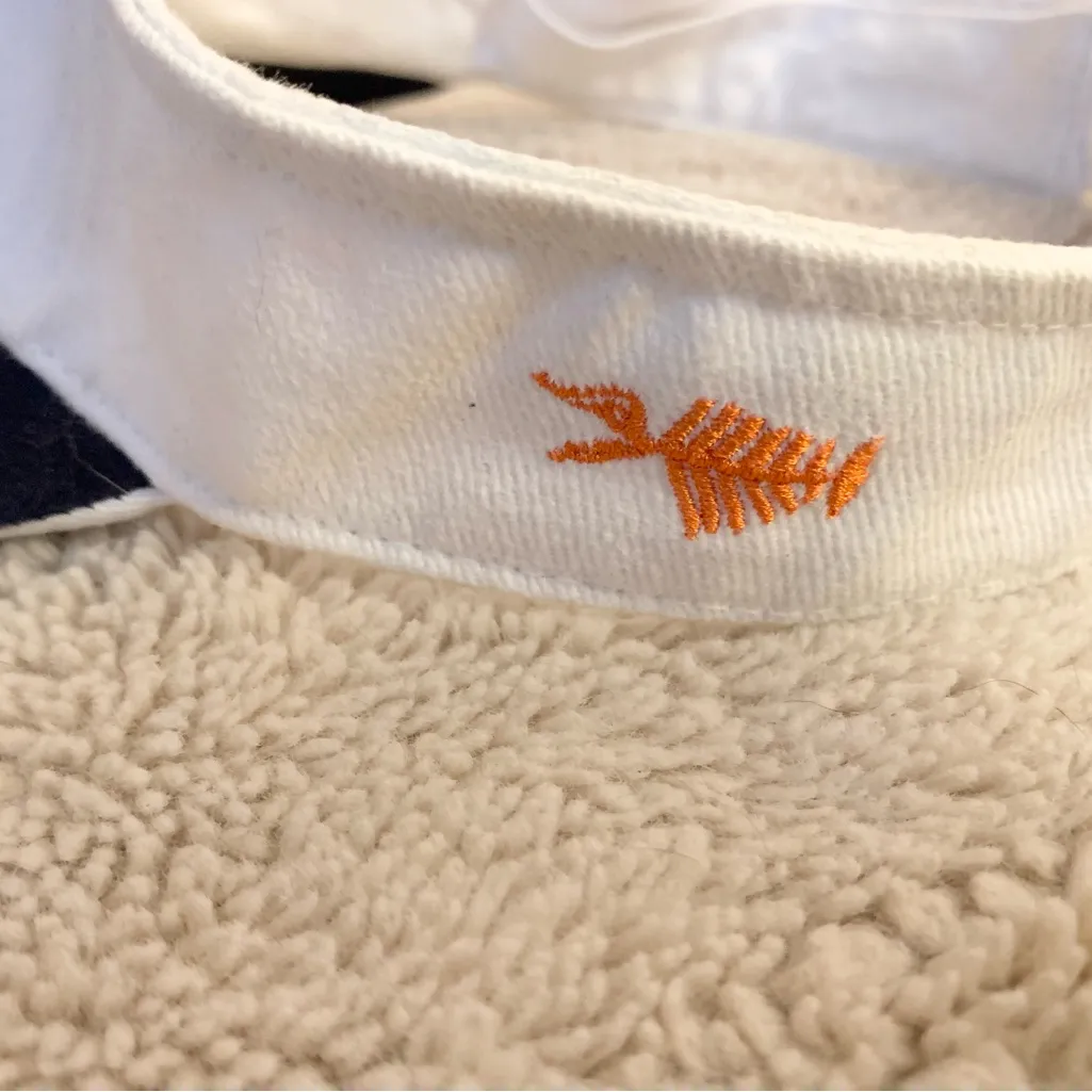 Vintage St. Kitts Embroidered Adjustable One Size Visor Hat Cotton Tennis Golf - Image 3