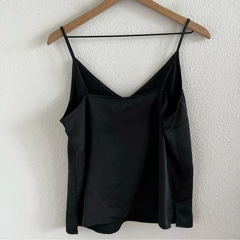 NWOT A New Day Black Slip Tank Cami Casual Trendy Contemporary Neutral Medium - Image 3