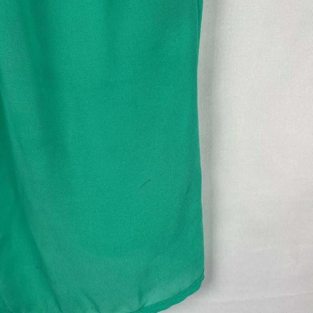 A’gaci Women’s Thin Short Sleeve Bow Back Closure Blouse - Image 2