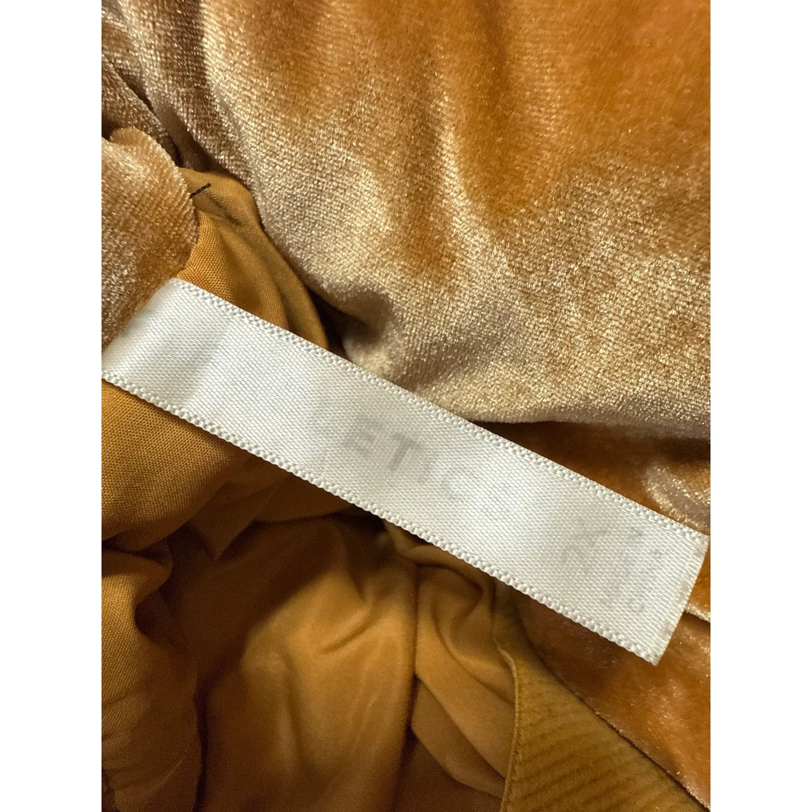 Fabletics Wander Brown Velvet Velour Zip Up High Neck Puffer Coat Jacket Size 2X - Image 4