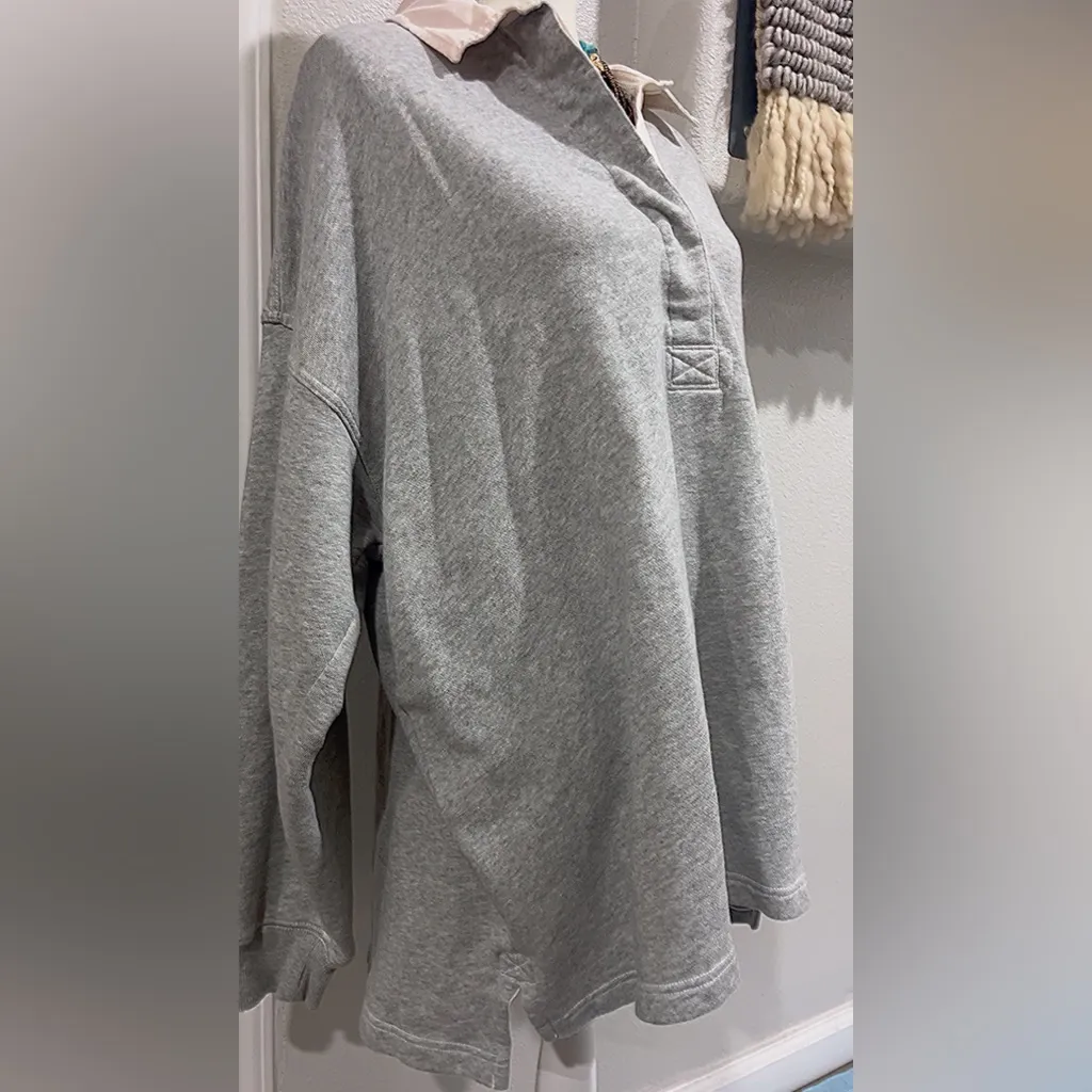 Aerie collard oversized sweatshirt - Image 3