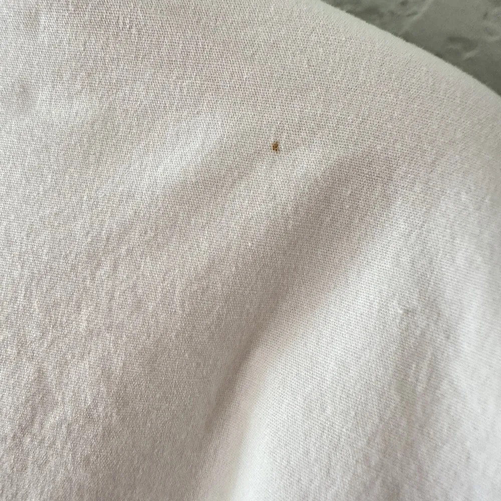 VTG‎ 90's Versace Classic V2 White Collared Shirt Metal Logo Buttons L Old Money - Image 11