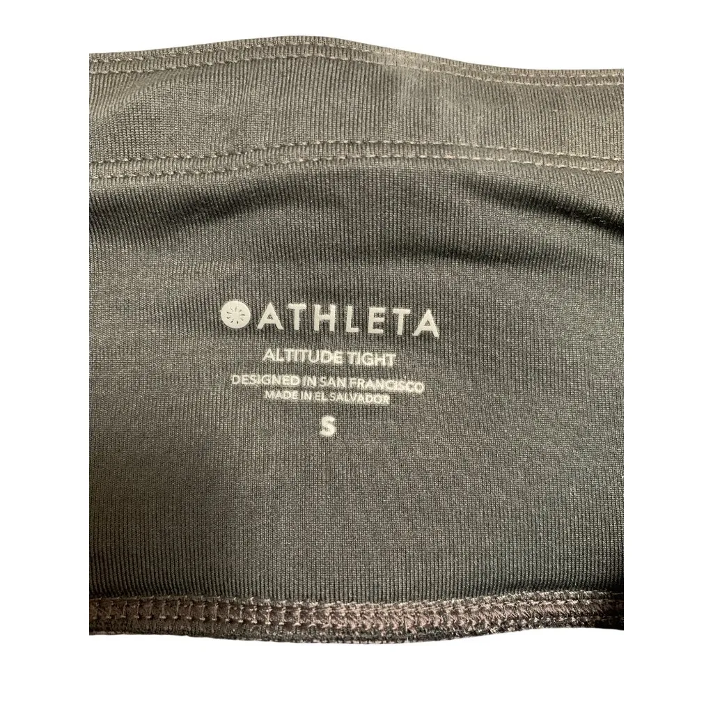 Athleta Altitude Tight Leggings S Gray Spandex/Polyester Blend - Image 5
