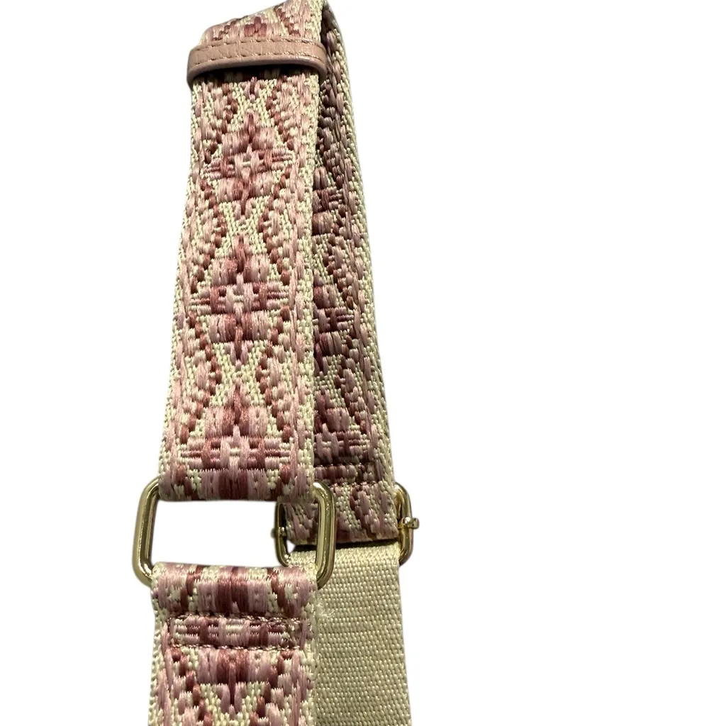 Mali + Lili Chic Blush Pink Double Crossbody Bag - Image 5