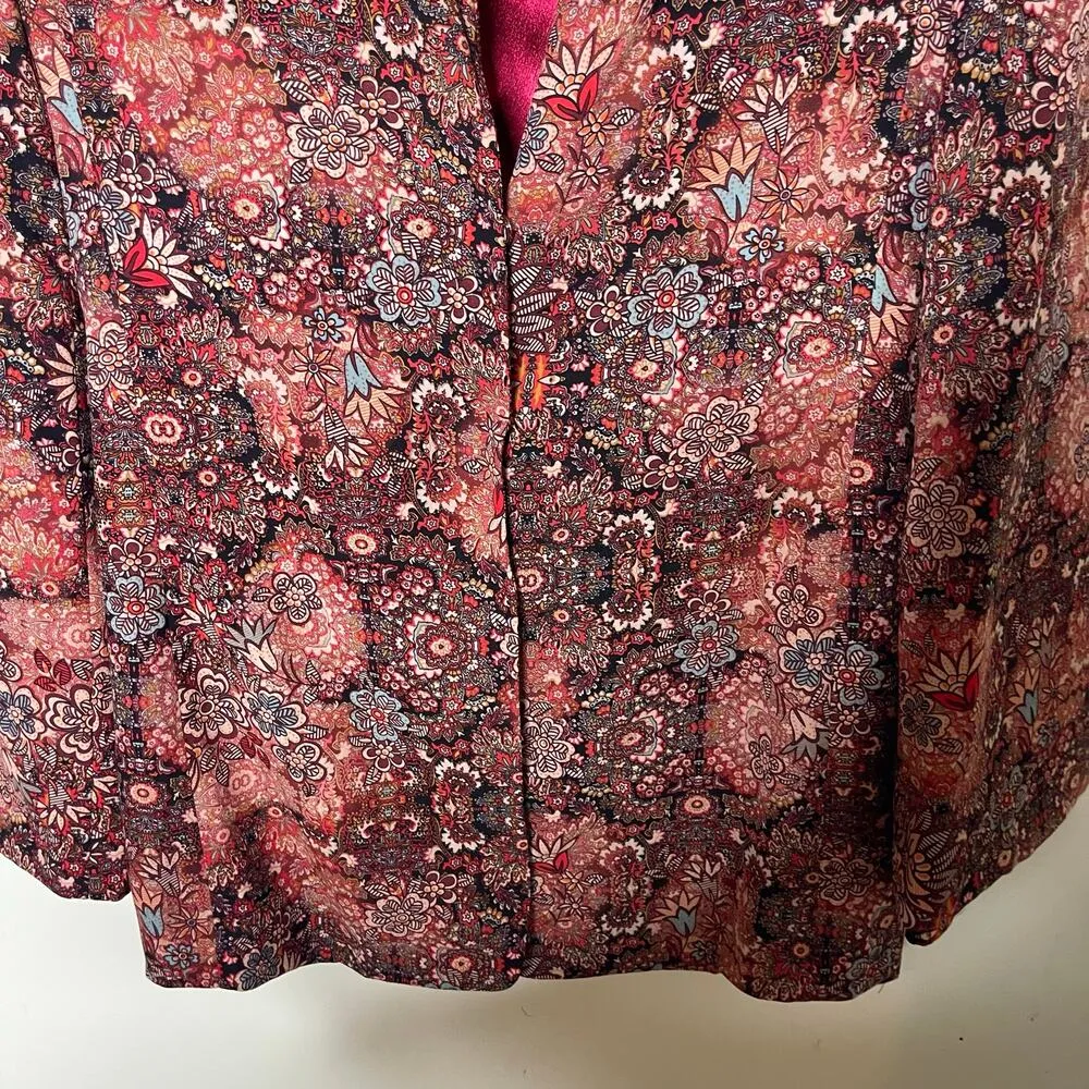 Bronx and Banco Odessa Floral Print Blazer Dress sz S No belt - Image 5