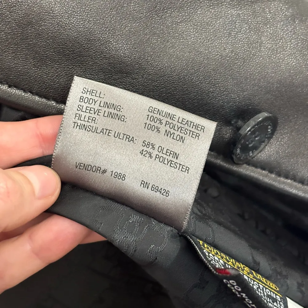 Wilson’s Leather Women’s Genuine Leather Long Blazer Jacket in Black - Size M - Image 9