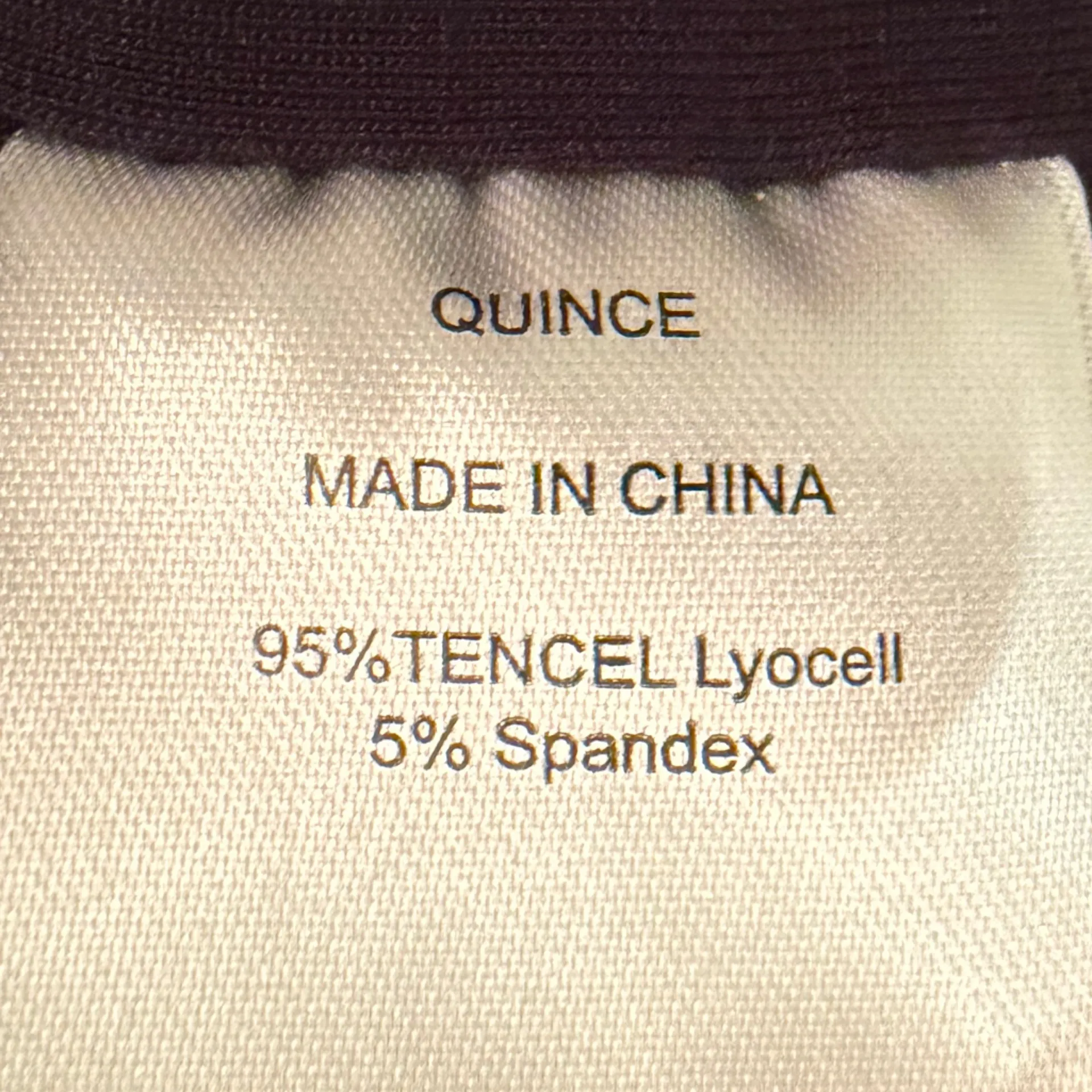 NWT Quince Women’s Black Tencel Jersey Mini T-Shirt Dress Sz XS - Image 8