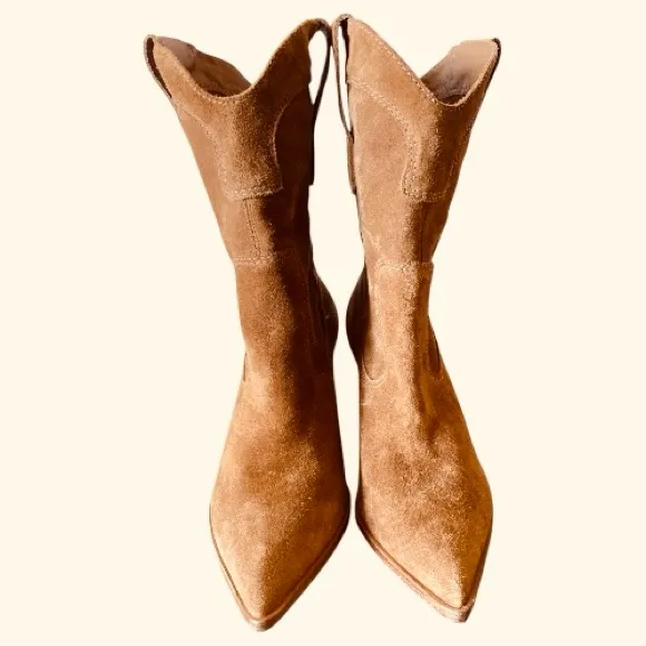 Larroude Thelma Suede Tan
Boot Size 6 - Image 4