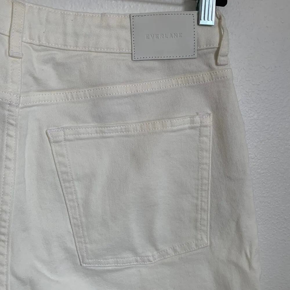 NEW Everlane The Curvy Cheeky Jean in Bone White - Image 5
