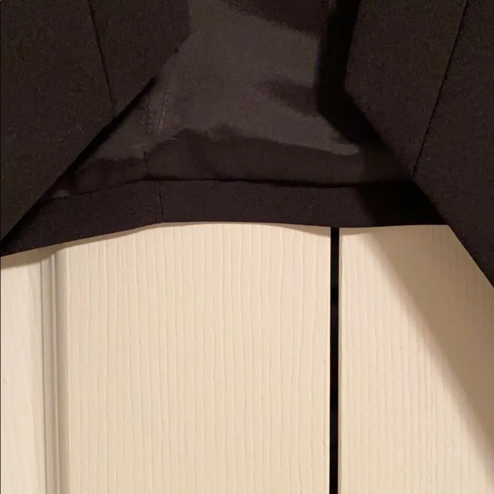 BCBGMAXAZRIA Black Lloyd Easy Layered Blazer - Size XXS - Image 6