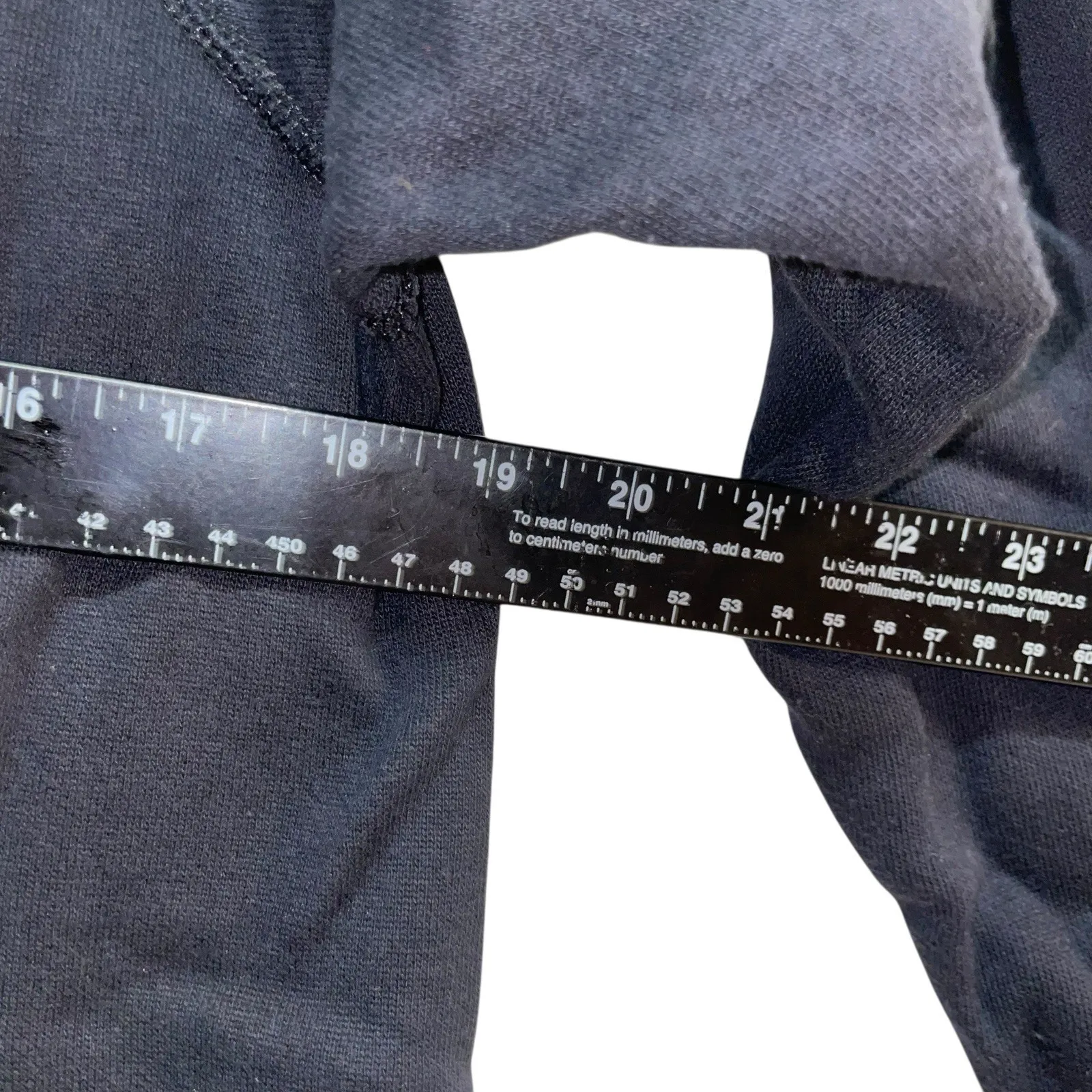 Vintage‎ 80s Halloween Sweatshirt Teddy Bear Pumpkin Boo Black Sz L Handmade - Image 5