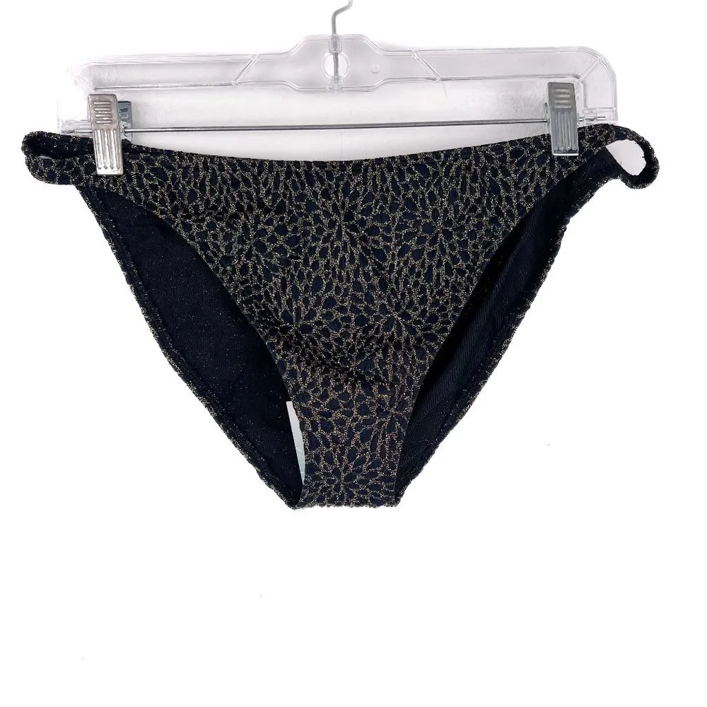 NWT Demi Moore x Andie Swim The Tropez Bottom Bikini Bottom Jacquard Size XL - Image 2