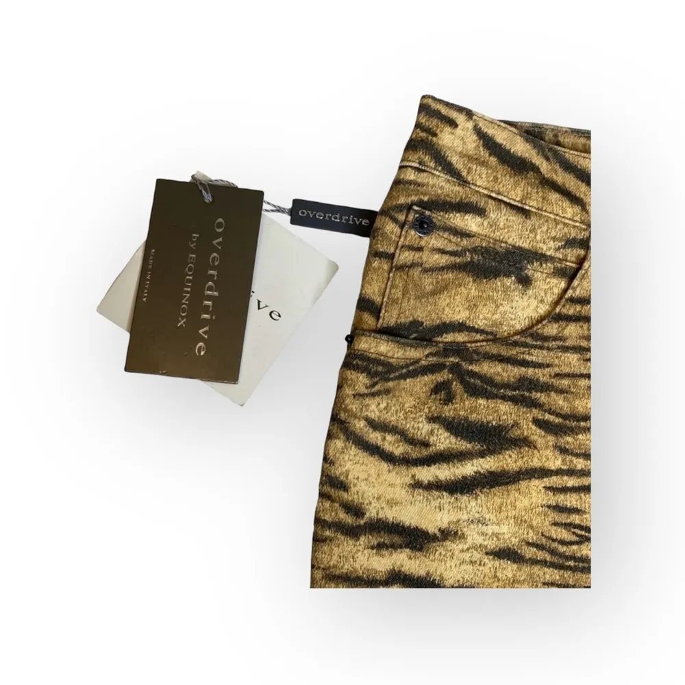 Vintage 90’s: new Overdrive by Equinox Jeans ☺︎︎ Cheetah Print ☺︎︎ Made in Italy Size 10 - Image 8