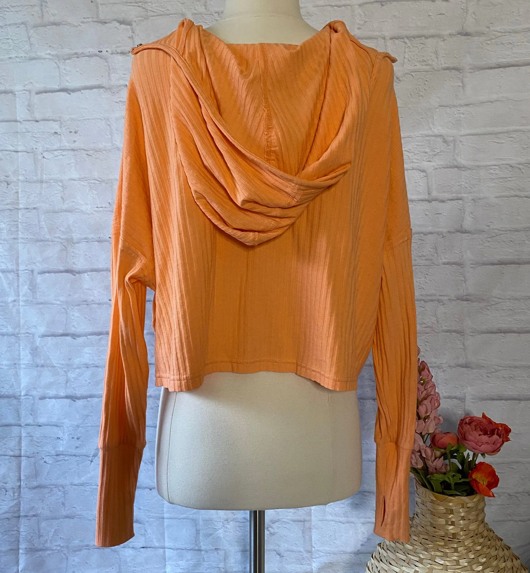 Blissed Out Ribbed Henley - Image 3