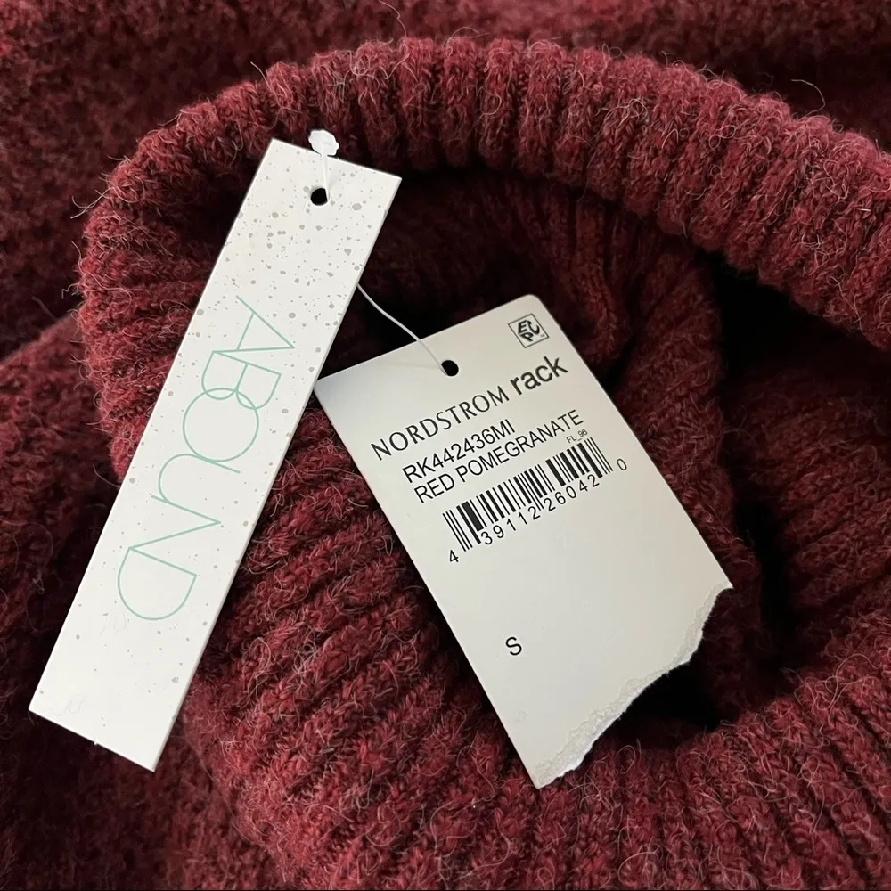 NWT Abound Thermal Turtleneck Sweater, Red Pomegranate - Image 9