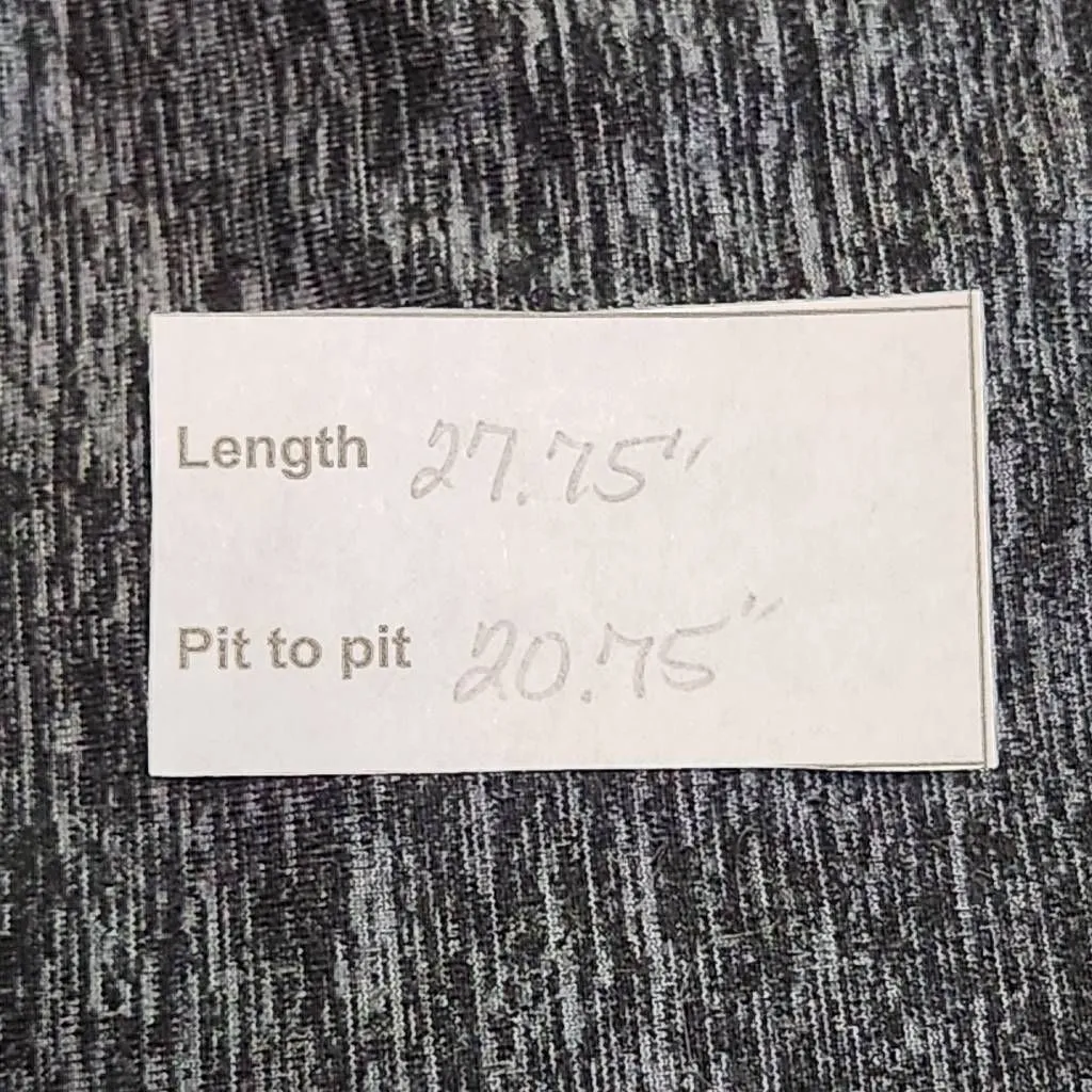 Mono B Charcoal Gray Pullover Hoodie Size Large Dark Gray Activewear Top - Image 9