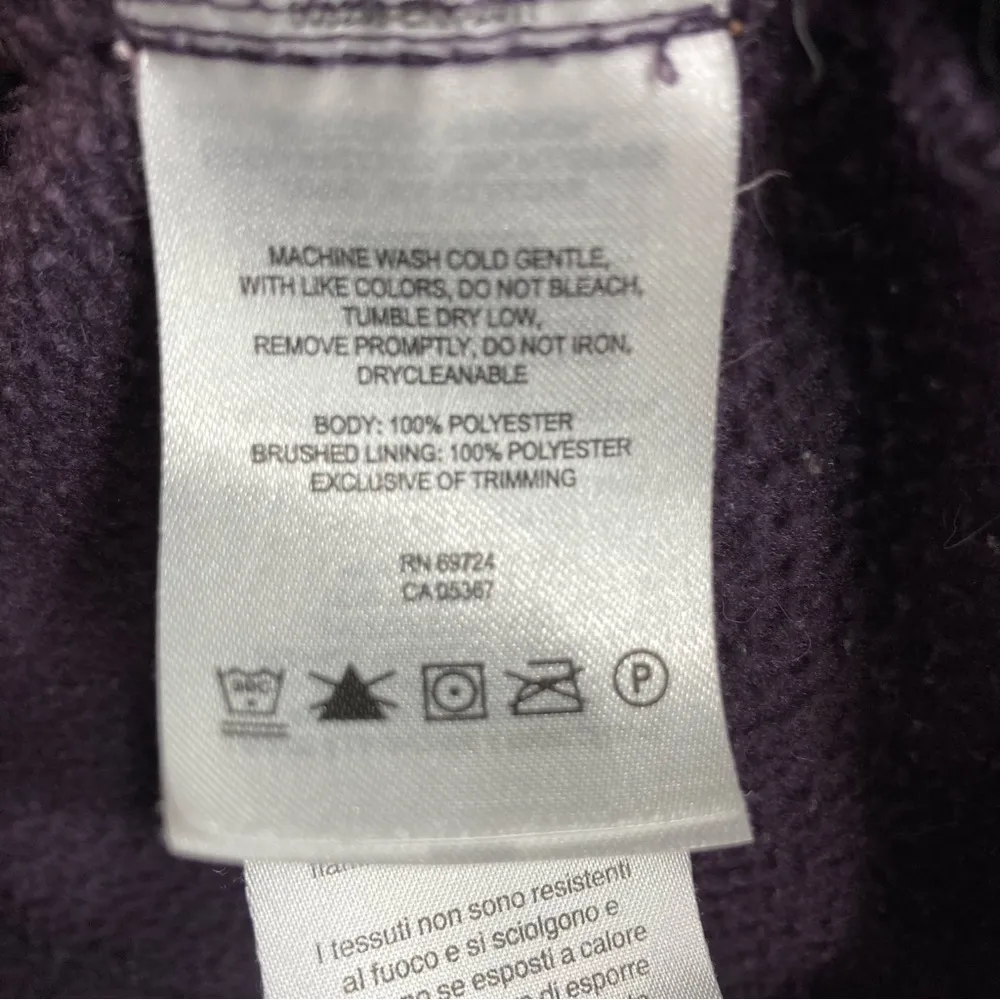 Columbia dark purple fleece jacket‎ size medium - Image 5