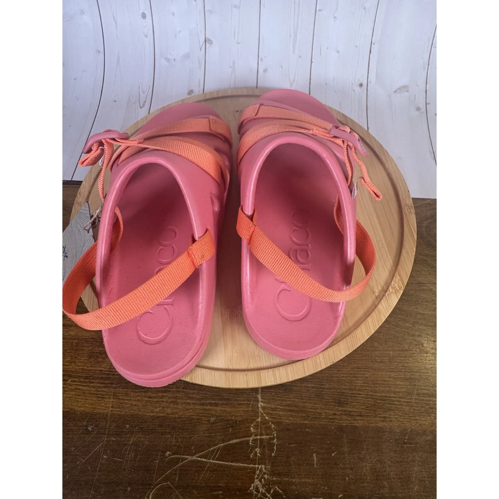 Chaco Chillos Sport Sparrow Kids/juniors Sandal Size 5  JCH180330 Rose NWT - Image 5