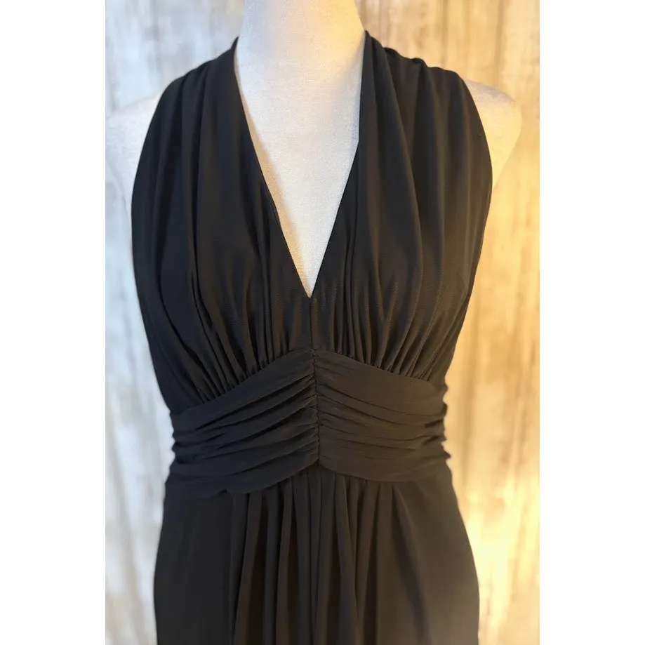 Jones Wear Halter Neck Floral Maxi Dress - Size 8 - Image 4