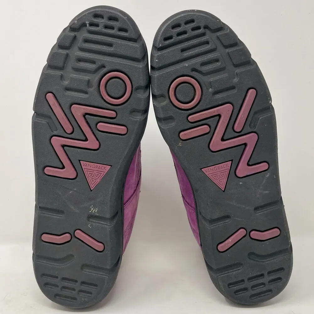 VanGrack Van Grack Vintage Purple Suede Textured Sneakers Womens 7 - Image 10