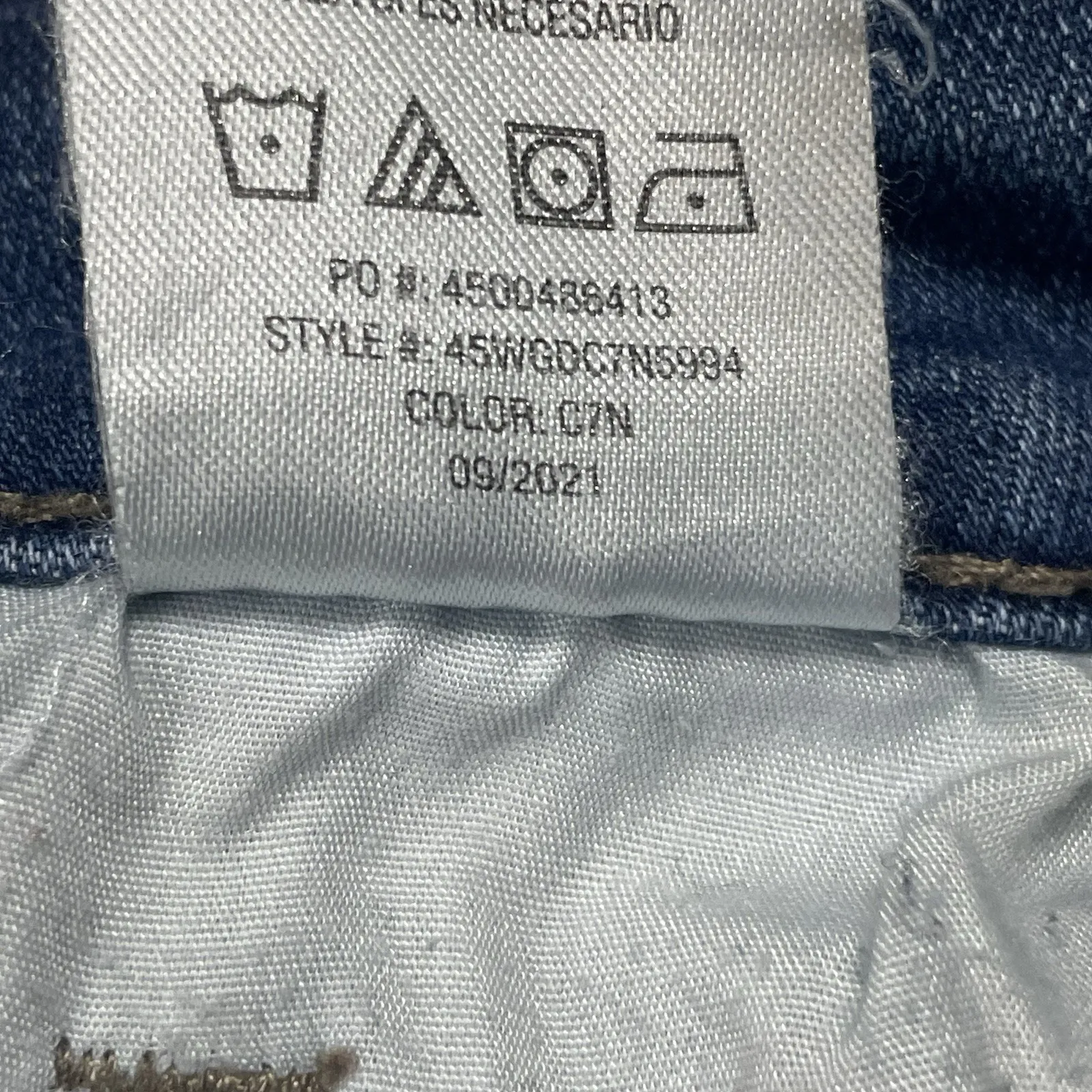 Joe's Womens 29 Jeans Hi-Rise‎ Straight Crop Stretch Celina Distressed 5-Pocket - Image 4