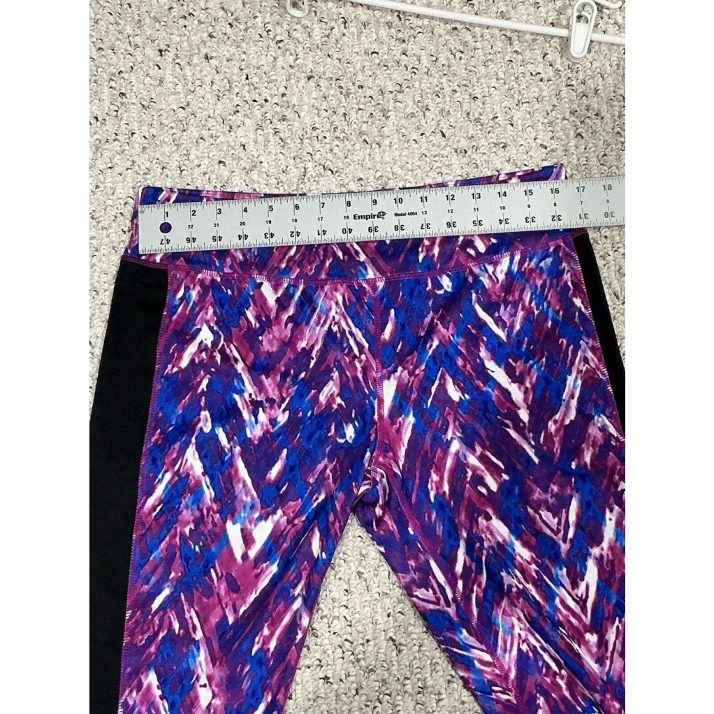 Woman’s Rainbeau Capri Pink/blue/black Xl Purple - Image 3