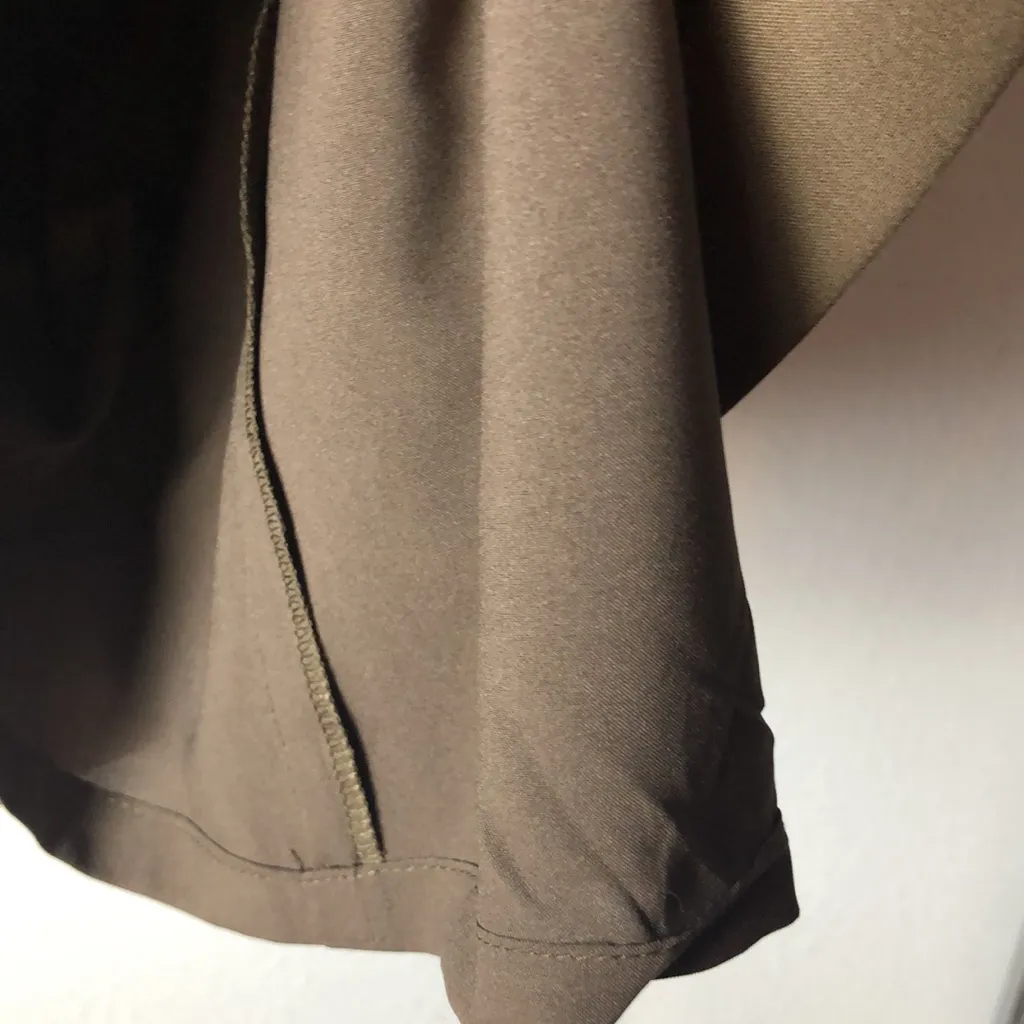WORTH Dark Olive Green Suit. Size 14 - Image 13