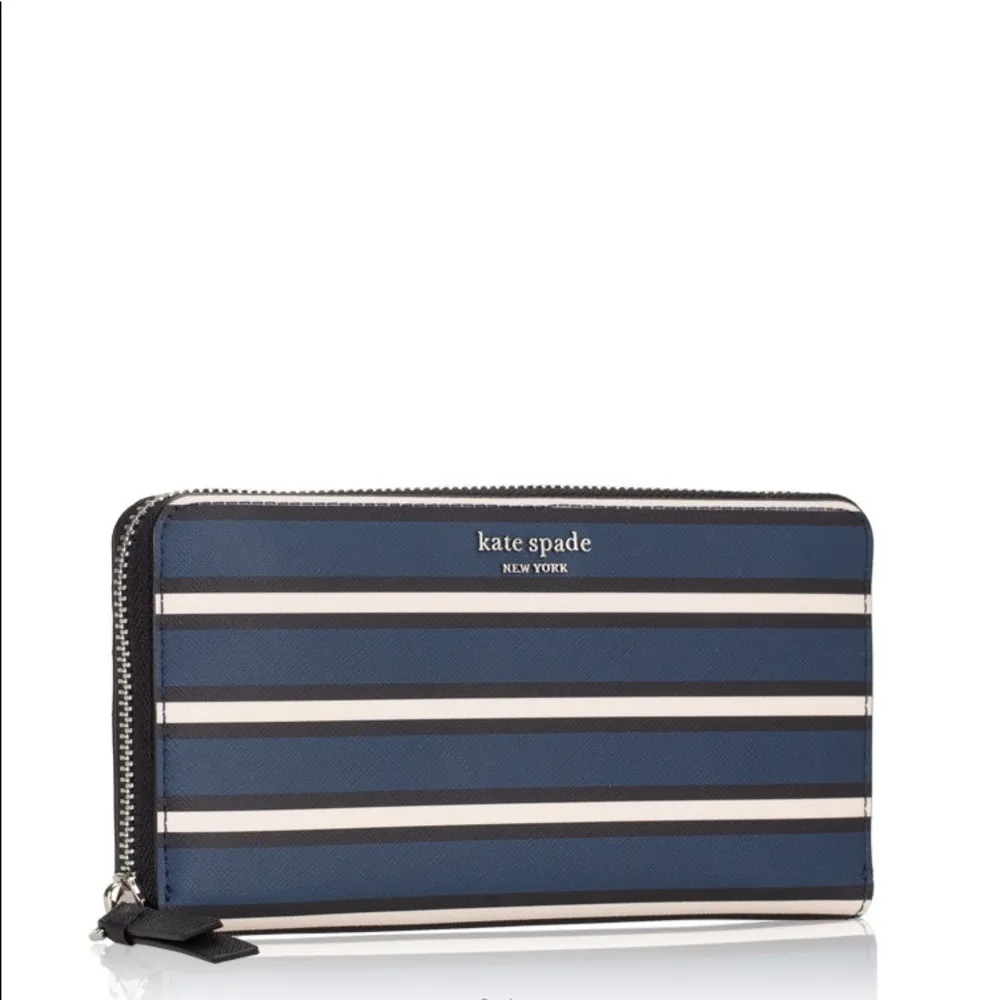 Kate Spade Women’s CAMERON YORK STRIPE CONTINENTAL WALLET - Image 6