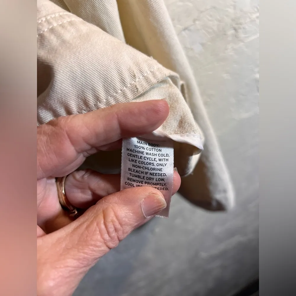 Treasure & Bond Cream Utility Jacket Nordstrom brand utility cargo cotton - Image 14