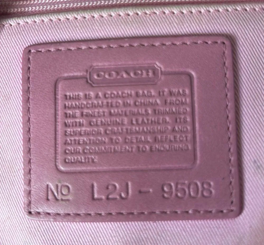 Coach Vintage Colorblock Hobo Bag 9508 - Image 8