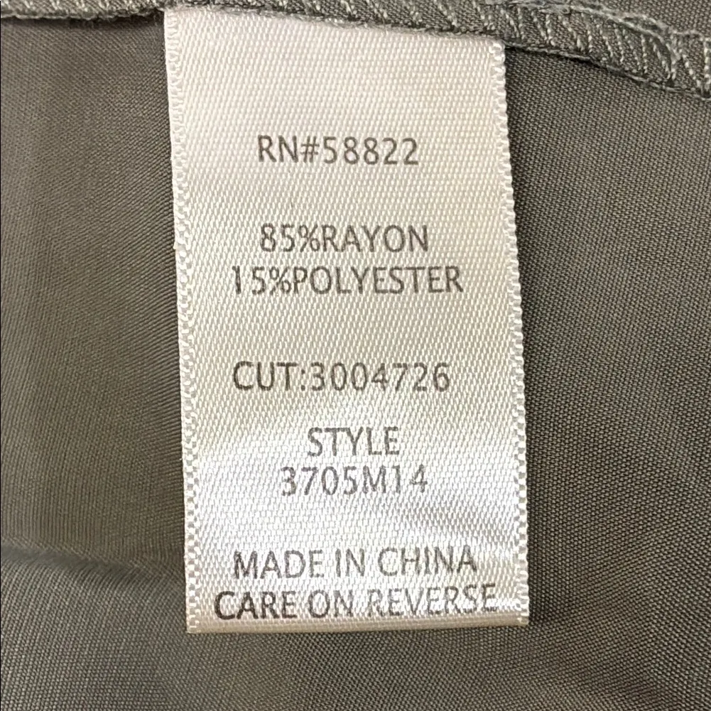 Max Studio Olive Green Women's Skirt - Image 10