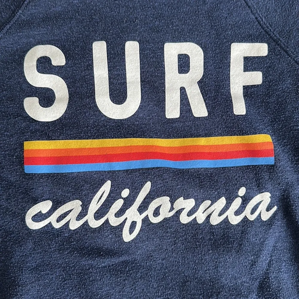 Curl Surf Crewneck Blue - Image 4