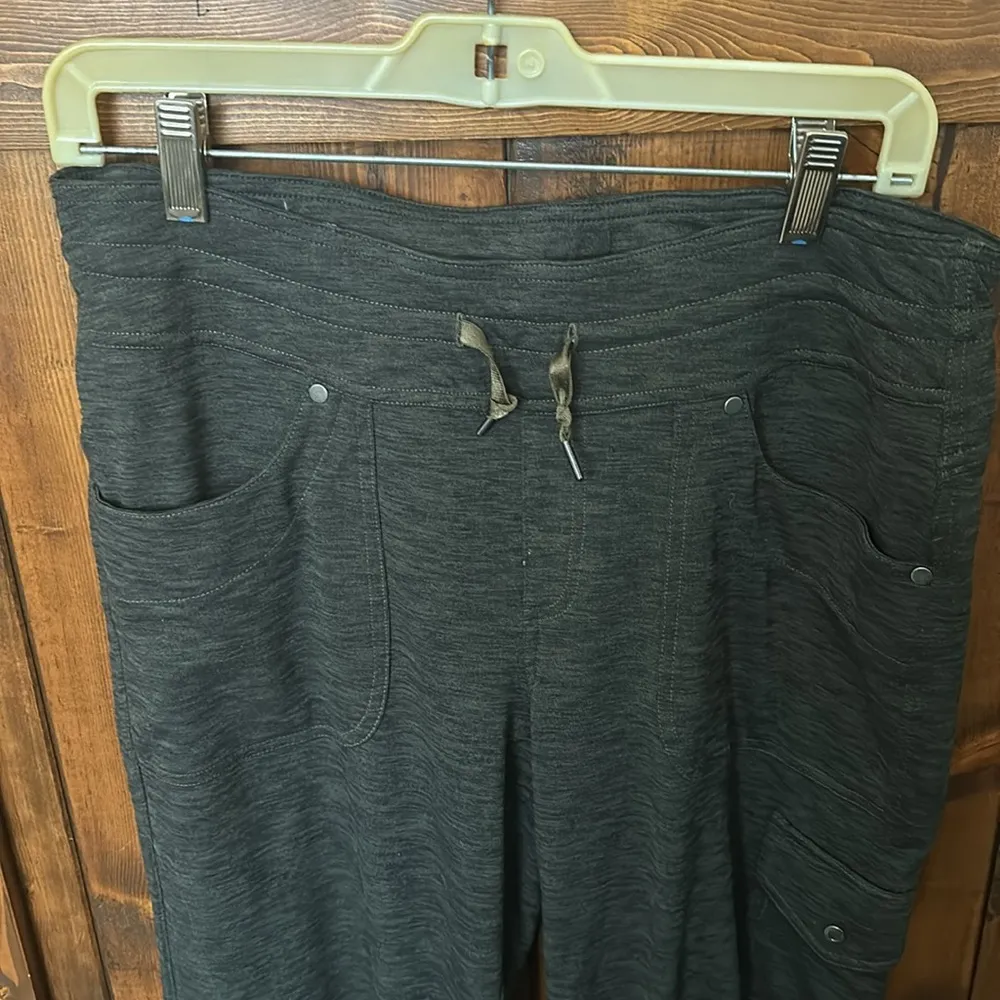 Kuhl Mova Movement Pant, Green/Black, Size 10R - Image 2