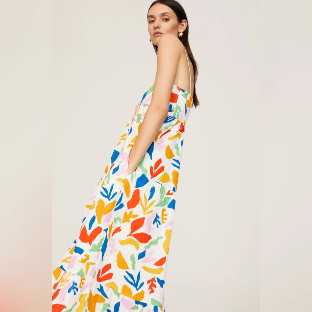 Show Me Your Mumu Long Weekend Maxi Dress Primary Paradise size Medium M - Image 3