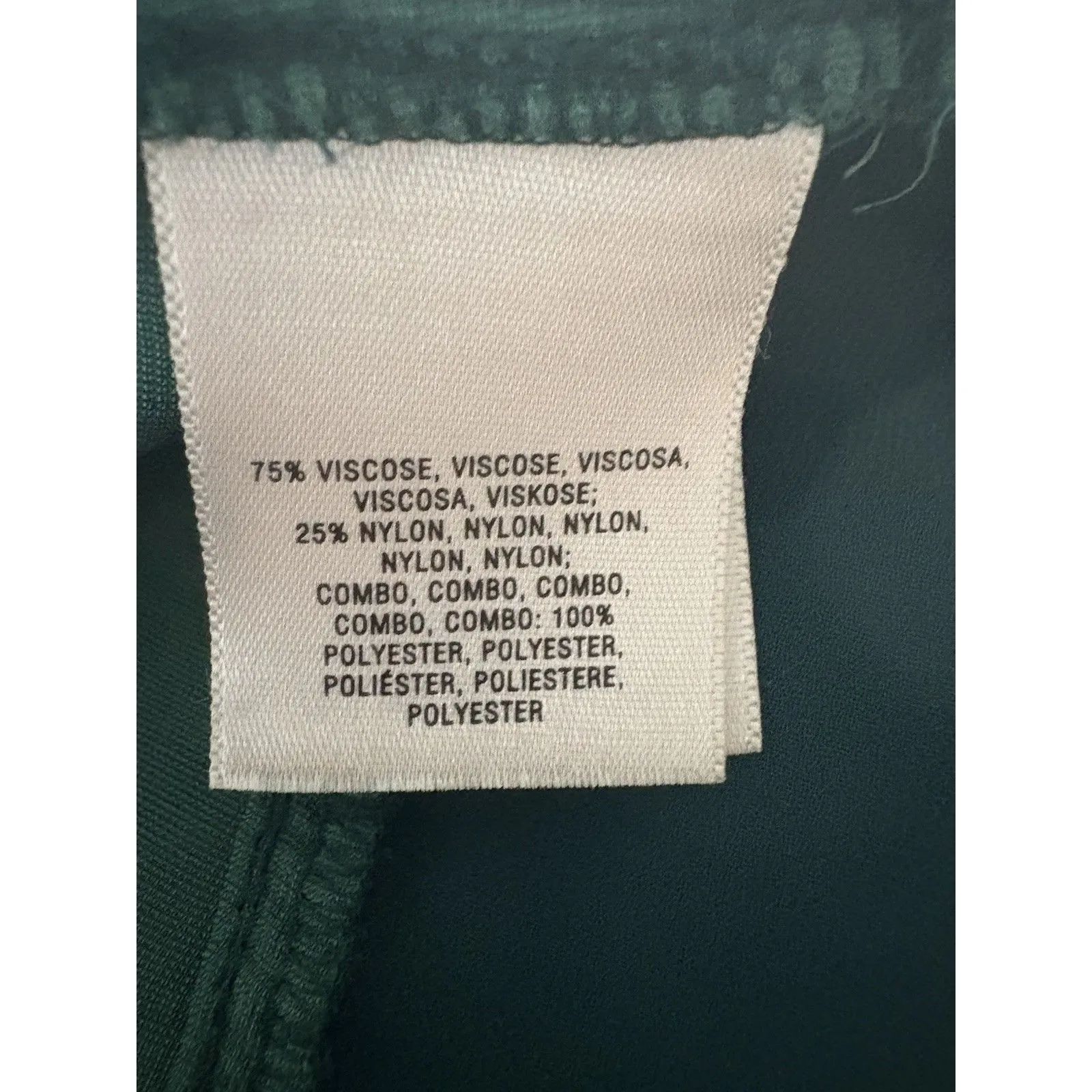 Maeve Swing Top XS Emerald Green Crushed Velvet Oversize Anthropologie Holiday - Image 15