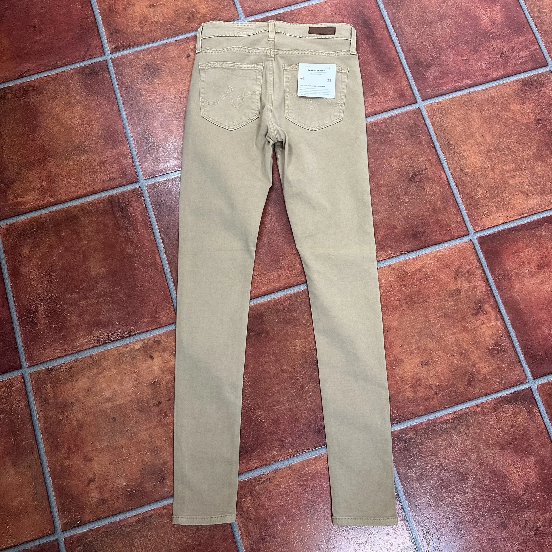 NWT AG Jeans Farrah Sustainable Skinny Jeans Size 29 - Image 9