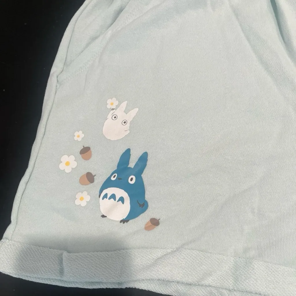 Studio Ghibli My Neighbor Totoro Acorn Totoros Lounge Shorts - Image 7