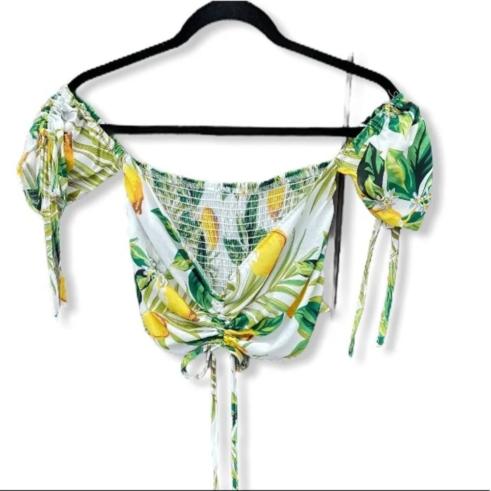 Gorgeous Lemons Short Set‎ Yellow Size M - Image 2